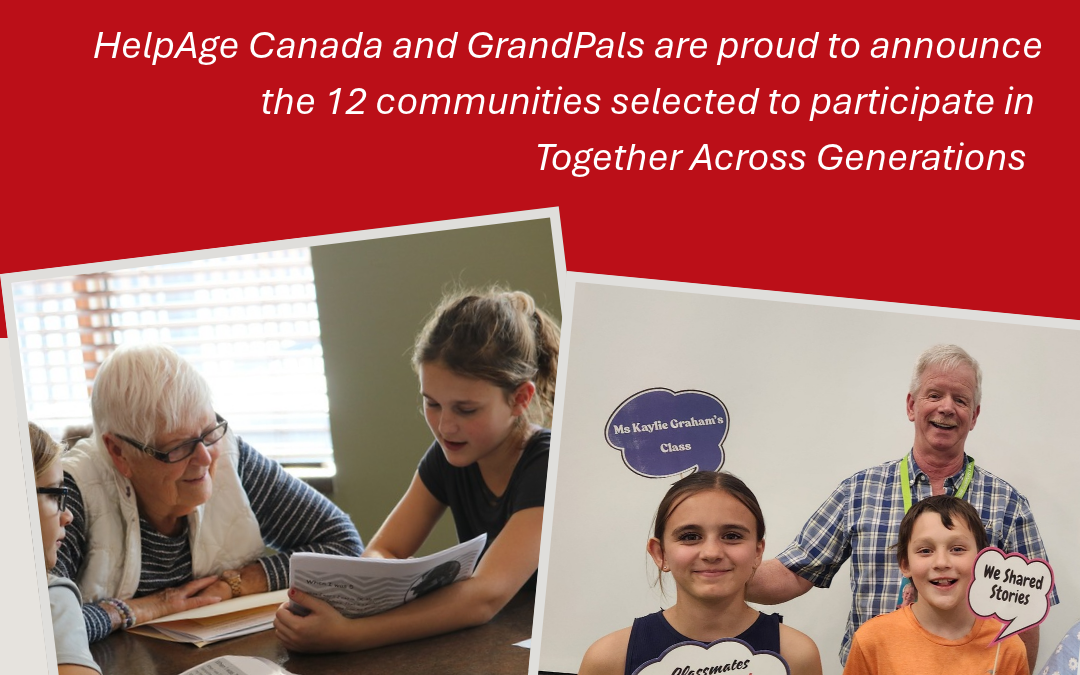 Meet the 12 Communities Connecting Older Adults and Students Through Together Across Generations