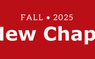 Fall Newsletter – A New Chapter